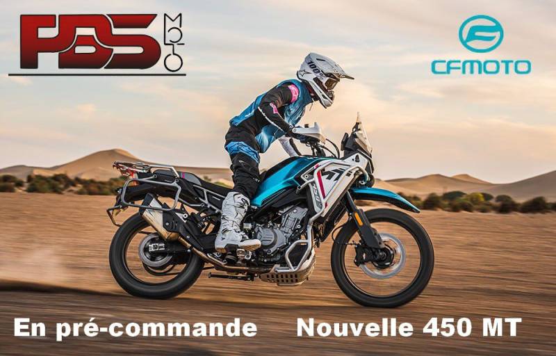 Précommandez votre CFMOTO 450 MT